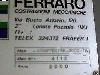  FERRARO Model RE 3000 Openwidth compactor, yr. 2000,